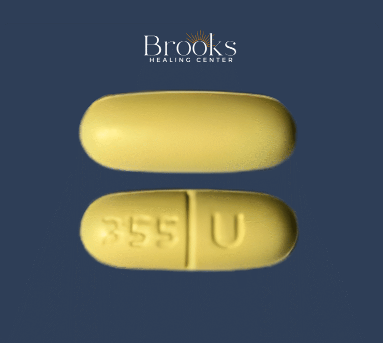 Yellow 355 U Oblong Tablet (Tramadol 50 mg) | Brooks