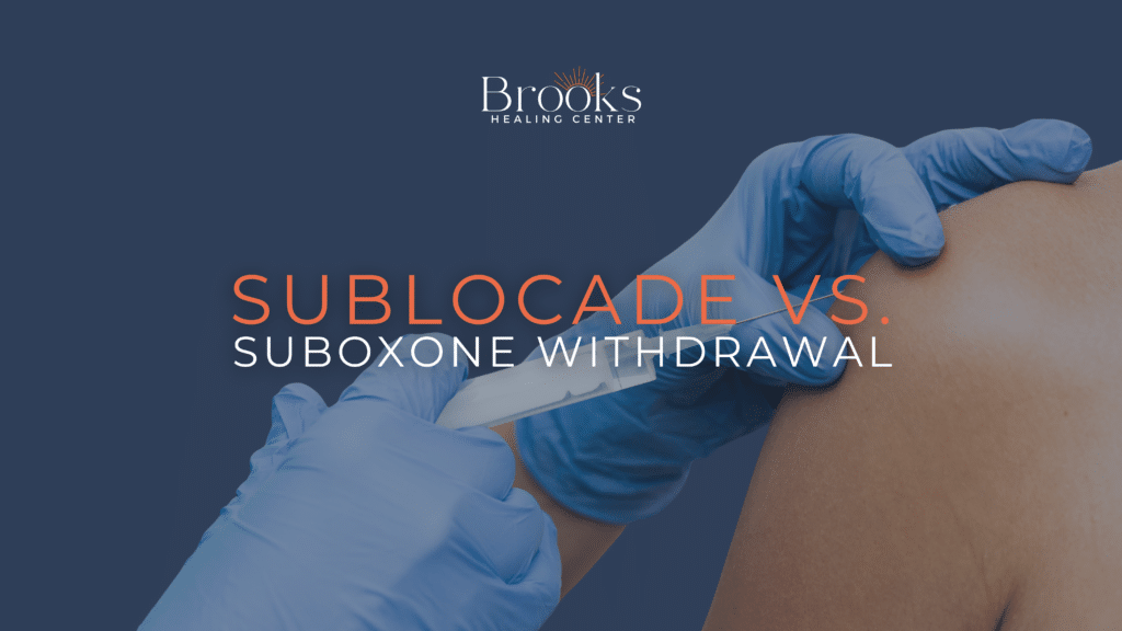 Sublocade vs. Suboxone withdrawal