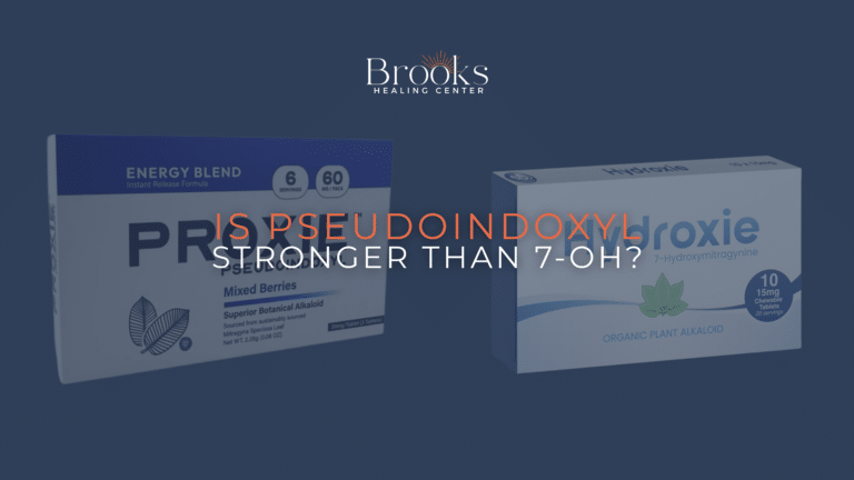 Is Pseudoindoxyl Stronger Than 7-OH? Brooks Blog