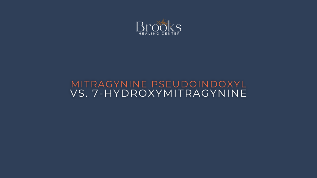 Mitragynine PSeudoindoxyl vs. 7-Hydroxymitragynine blog