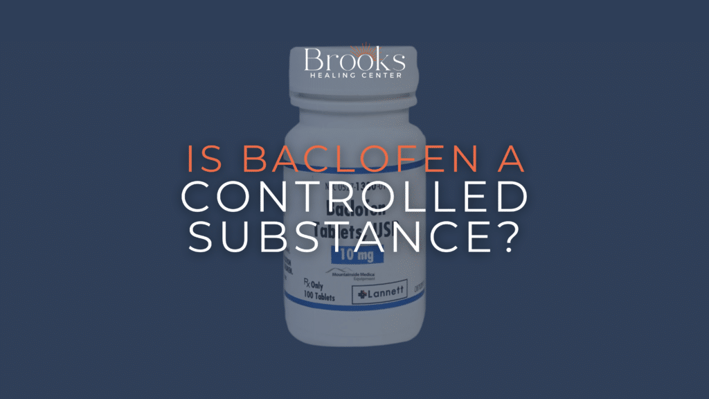 is baclofen a controlled substance