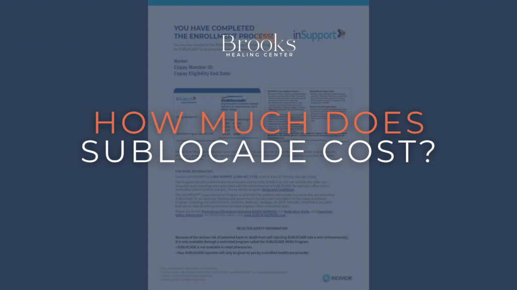 sublocade cost blog