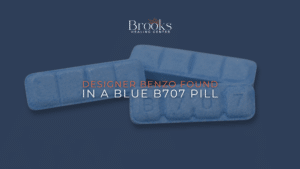 b707 counterfeit found in georgia containing designer benzodiazepines