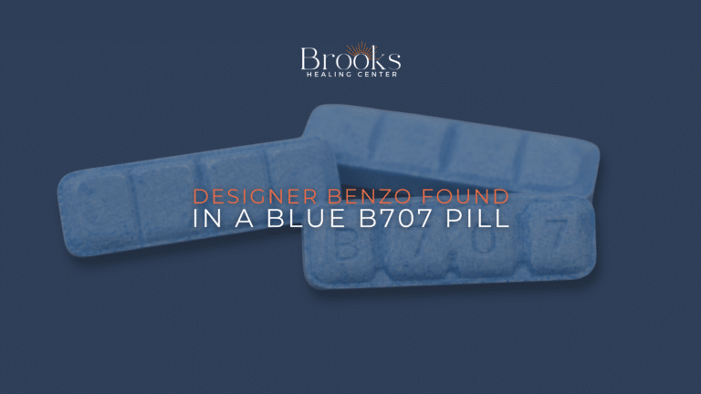 b707 counterfeit found in georgia containing designer benzodiazepines