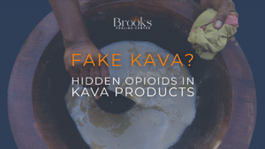 fake kava blog about hidden opioids in products marketed as kava and poison control warnings about labeling.
