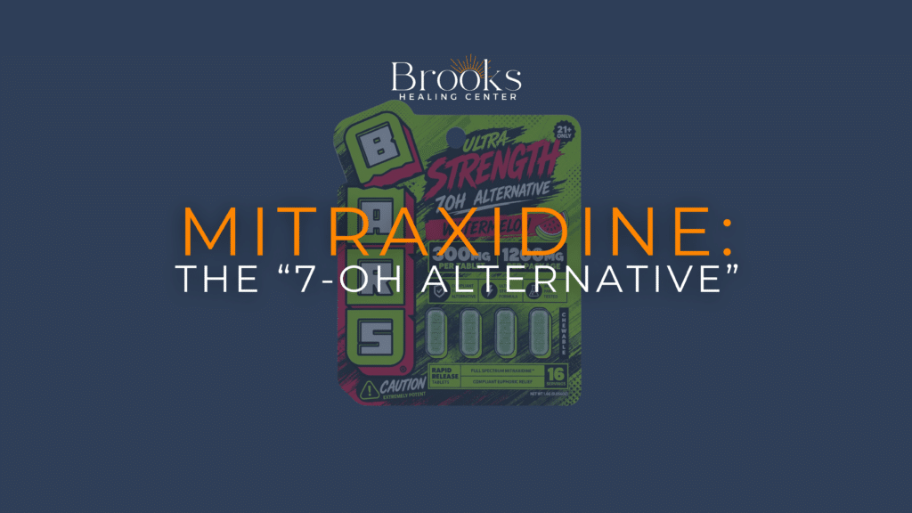 Mitraxidine: The “7-OH Alternative” blog with "BARS" image in featured image that shows BARS product that appears similar to xanax bars shape for marketing familiarity.